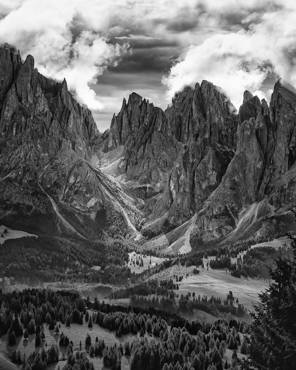 Dolomite View by Stephen Purdy LRPS
